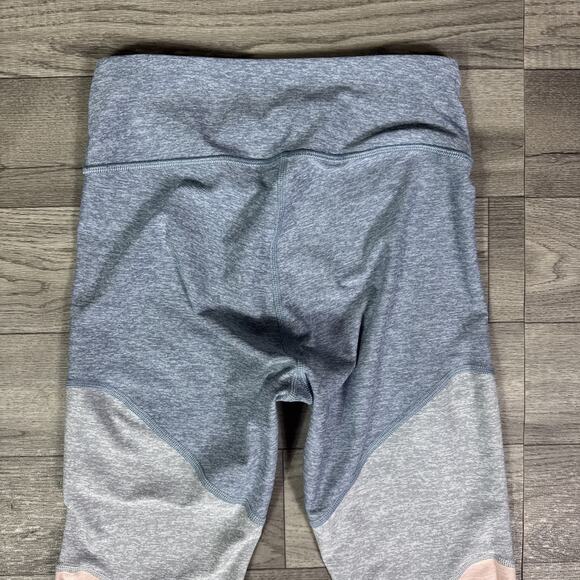 Outdoor Voices Colorblock Low Rise Activewear 7/8 Leggings Pants Pink Blue sz XS - Picture 6 of 6